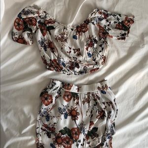 Top and Skirt Set